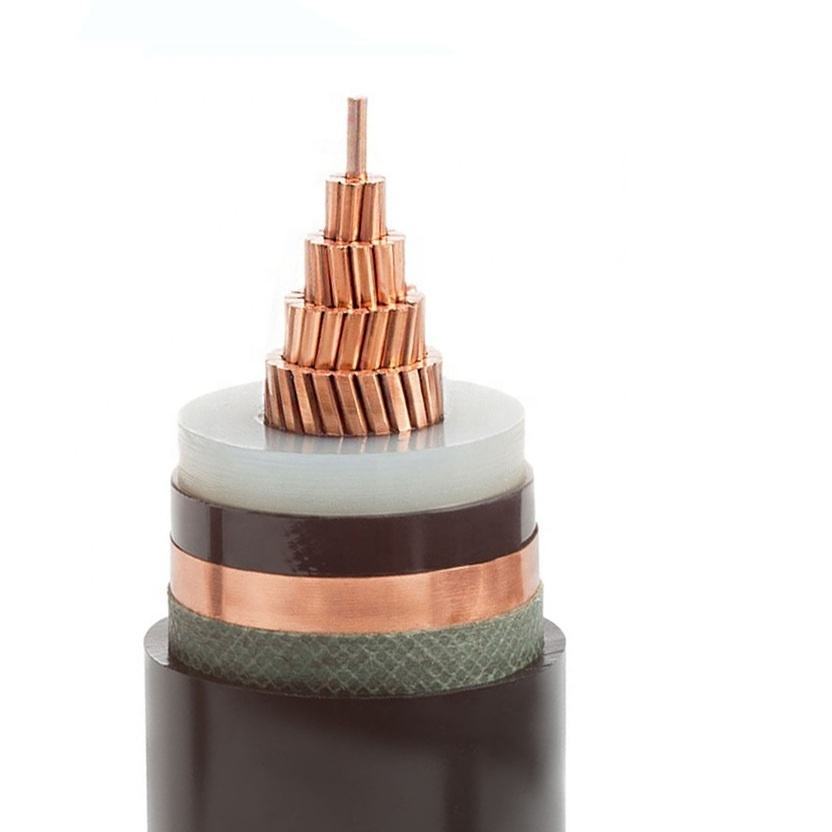 240mm 300mm 11kv 33kv XLPE Single Core Copper Power Cable for Industrial Power Transmission
