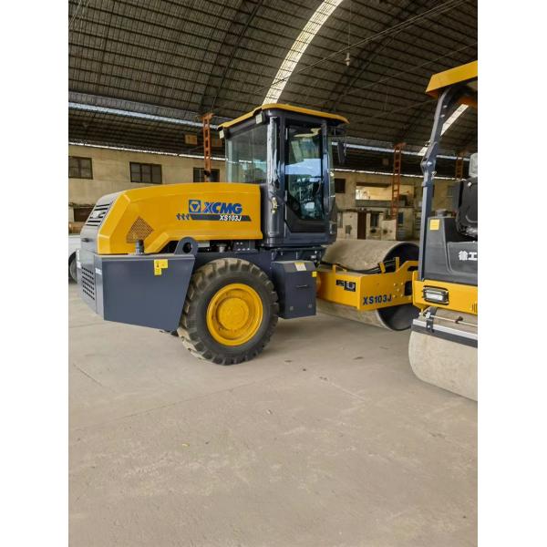 XCMG XS103J Used Road Roller 10T Construction Site Equipment
