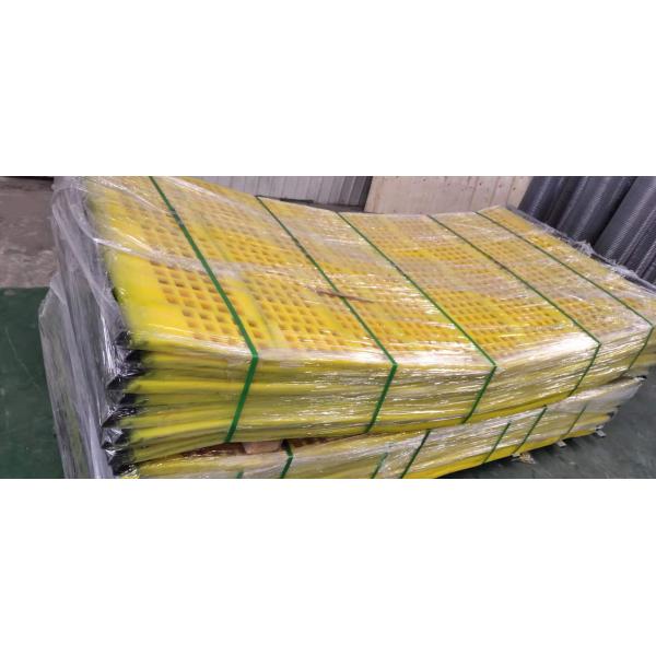 Secagem quadrada da mineração do molde da vibração do painel da tela do plutônio da malha do poliuretano