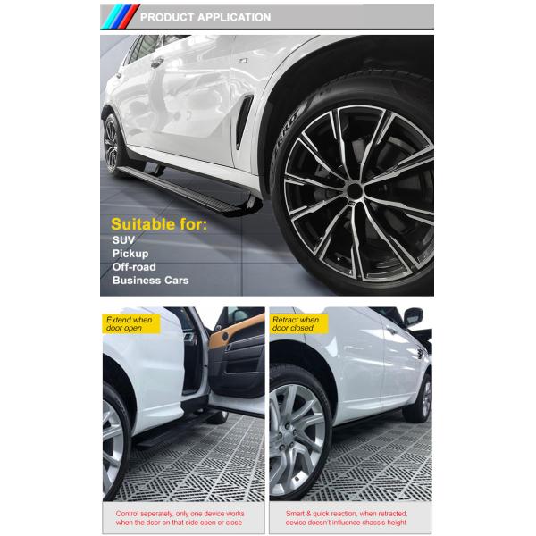 Hilux Vigo Foldable Running Boards Aluminum Alloy Hilux Side Step Waterproof 100%