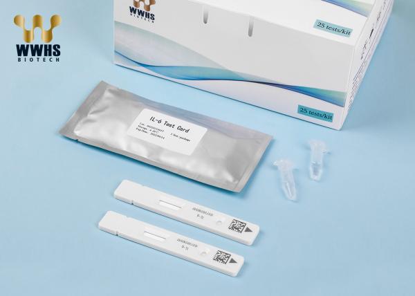 IL-6 Interleukin 6 Test Kit Inflammation Detection 800 Tests/hour 25 Test Package