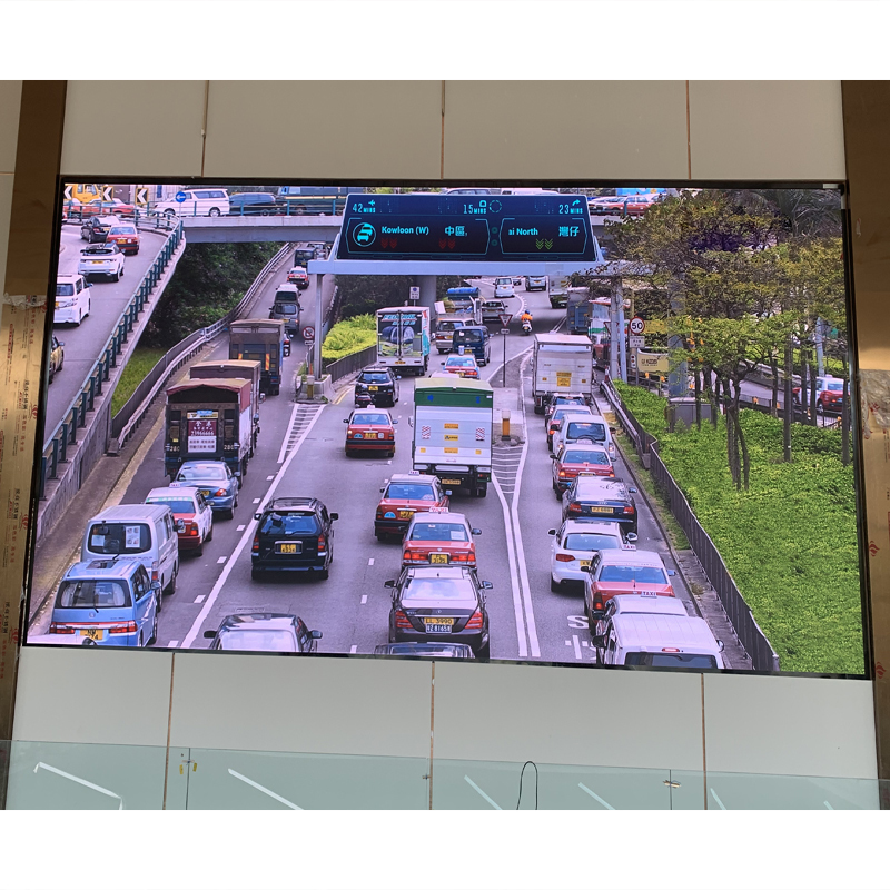 P1.86 Indoor LED display screen, SMD small pitch high-definition high brightness high refresh display screen, wide color gamut high contrast shopping mall display screen