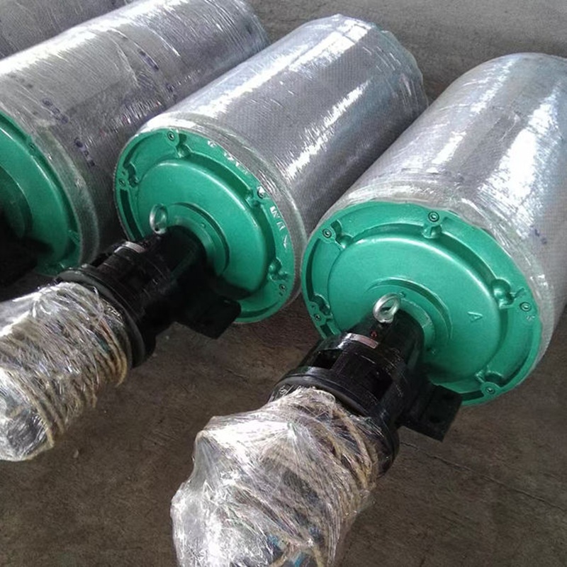 Explosion Proof Oil Cooled Electric Motorized Pulley Drum 1.5-55kW Belt Conveyor Drive Roller