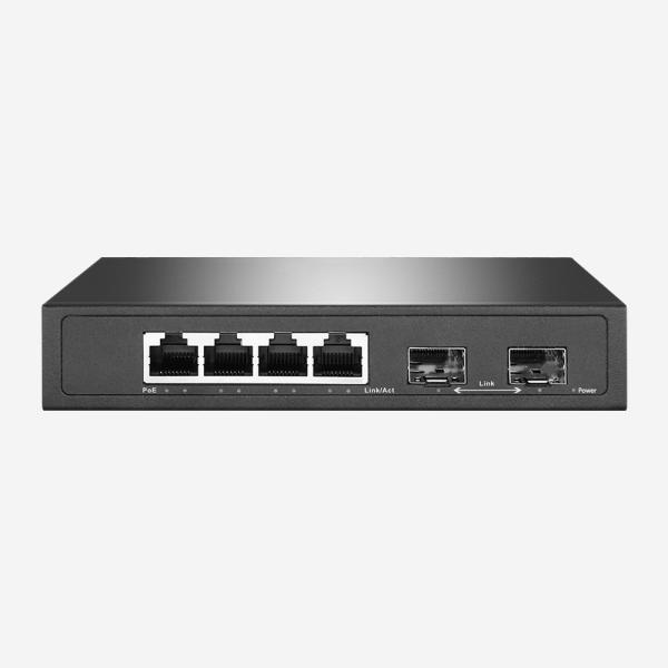 Refrigerar Fanless Unmanaged de 10/100/1000M Gigabit Ethernet Switch para redes do negócio