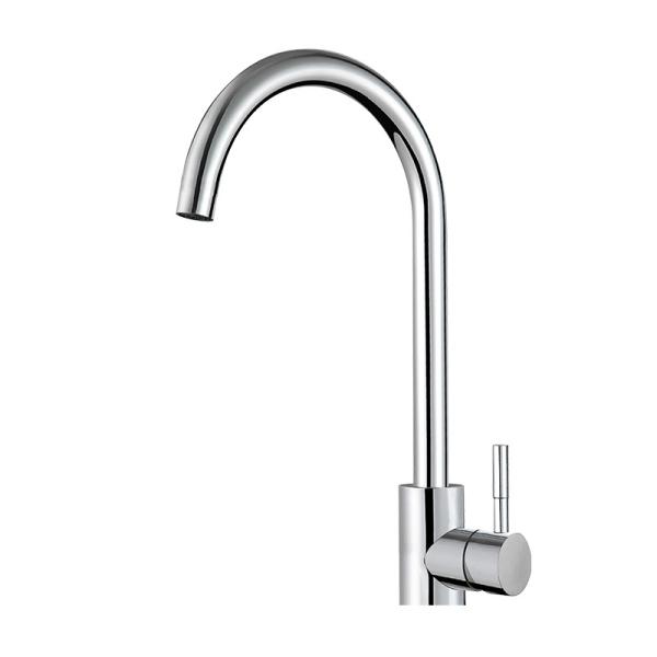 Нержавеющая сталь 373mm Faucet Адвокатуры кухни ручки Chrome одиночная