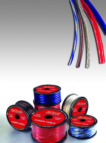 7.6mm X 15.2mm Electric Wire Cable PVC 8 GA Gauge CCA insulated speaker wire