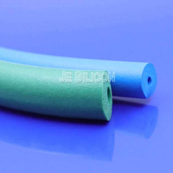 30 Psi Closed Cell Non Toxic Tasteless Silicone Foam Tube
