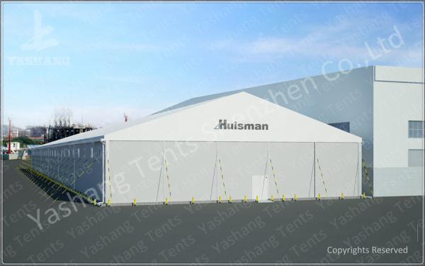 Custom Aluminum Frame Outdoor Warehouse Tents , Heavy Duty Storage Tents