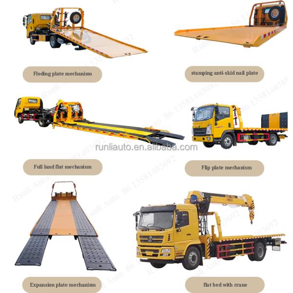 Dongfeng 4x2 5 Ton Tow Truck Wrecker Truck for Sale