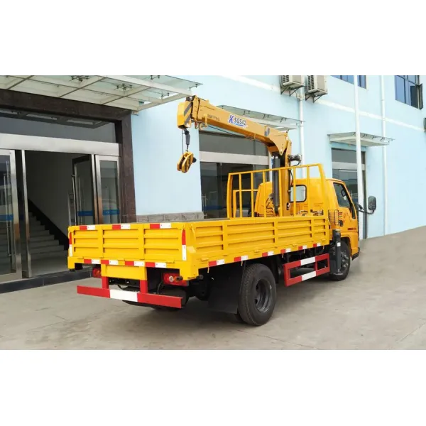 Jmc Mounted Truck Crane 2ton 3.2tons Construction Machine Boom Crane Truck
