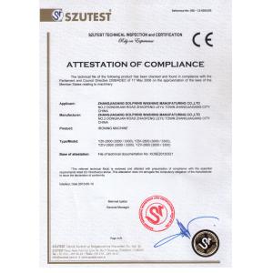 Suzhou Evergreen Machines Co., Ltd Certifications