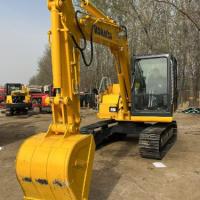 Used Komatsu PC70 Mini Excavator 4 Cylinder Water Cooled Compact Construction Equipment
