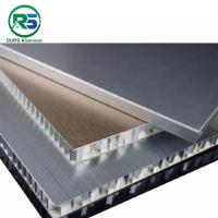 pared de cortina de aluminio del bocadillo del panel del panal del grueso de 20m m