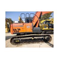 Excavateur hydraulique de 12 tonnes utilisé Hitachi ZX120 Japon Original avec moteur ISUZU