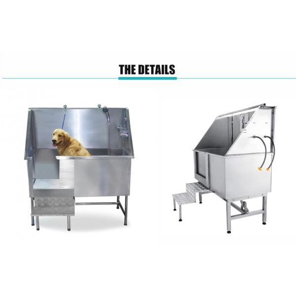 Ориентированный на заказчика промывной бак собаки нержавеющей стали 304 для больших и небольших пород