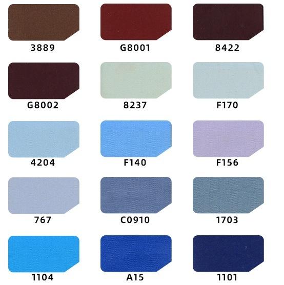 Solid Color Plain Dyed Fabric Woven Poplin Fabric for Summer Clothes Shirts Cotton Fabric Roll