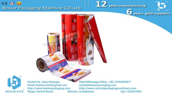 Automatic Packaging Film Hotsealable Laminated For Coffee Beans