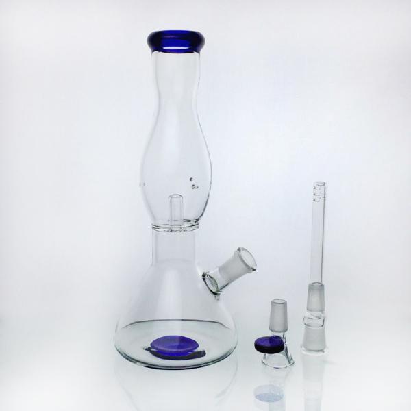 10'' Thick Glass Water Pipe Heady Bubbler Oil Rig Bong 14mm Joint