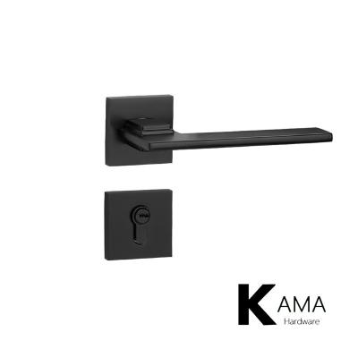 Indoor Split Mortise Door Lock Handle Set For Bedroom Door