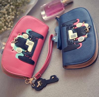 Ms. wallet Korean cute pony car long paragraph wallet purse