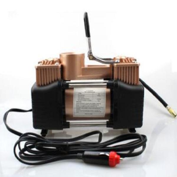 Gold Car Air Compressor 12v Dc , 150psi Auto Air Compressor Portable