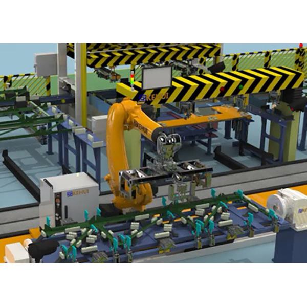 Intelligent Robotic Assembly Systems / Building Template Assembly Line Automation Equipment