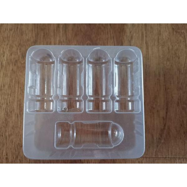 Oils Ampoules 1ml Plastic Blister Packaging PVC / PET Material White Color