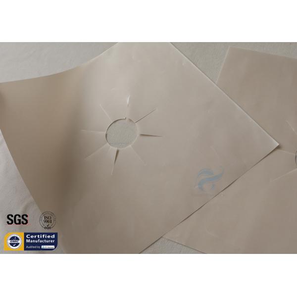 Fiberglass Fabric PTFE Coated Stovetop Burner Protector 10.6