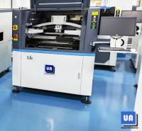 impressora automática do estêncil da máquina de impressão 1100kg da pasta da solda do PWB de 50*50mm