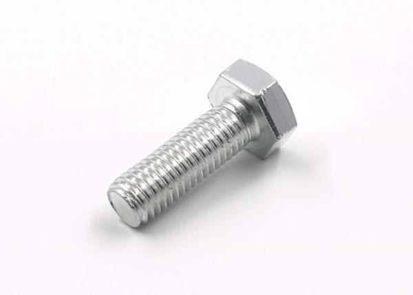 Galvanized Hex Head Cap Screw Grade 8.8 DIN933 Steel Structure Full Thread Bolt
