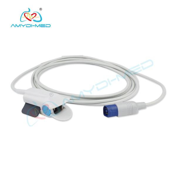 Compatible HP Spo2 Finger Clip 8 Pin Connector With 1 Year Warranty
