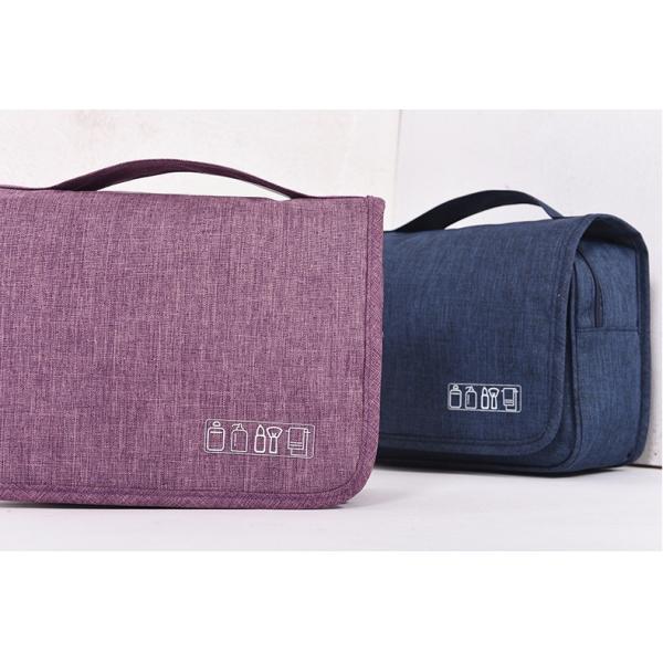 2024 Newest Fashinable Hanging Bathroom Cosmetic Organiser for Wet Dry Travelling