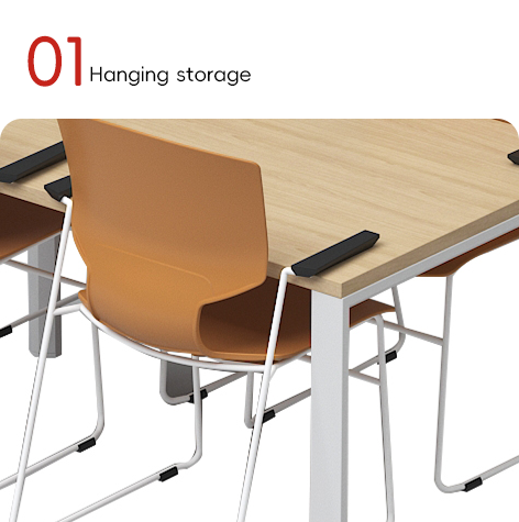 Поддержка настройки Профессиональный изысканный элегантный бизнес-конференц-стол с прочными и стабильными стальными ногами