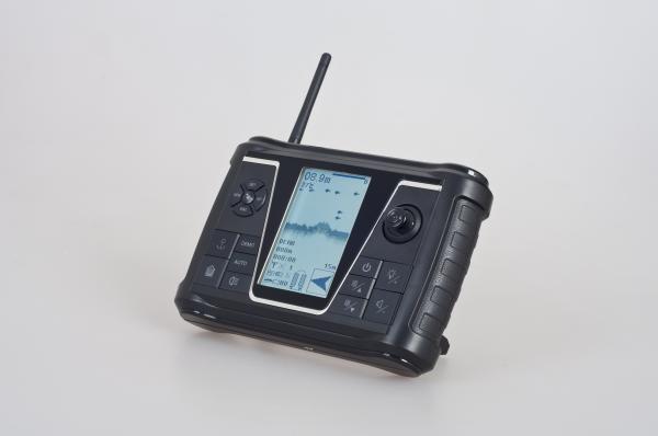 Black Electronic Remote Control Baitboat With GPS, Fish Finder RYH-001D
