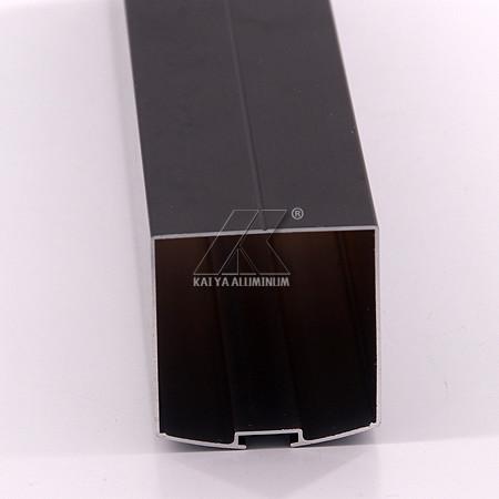 Black OEM Customize Length CQC Aluminum Window And Door Frame Profile