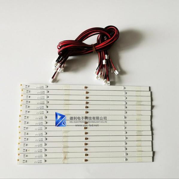 275nm UVC LED Lamp Bacteria Disinfection Sterilizer DC5V 5mW Ultra Violet Light Strip