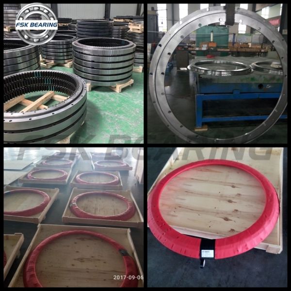 021.30.1120 Double Row Reducer Ball Turntable Slewing Bearing For Tower Crane Gcr5 Chrome Steel
