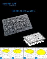 416pcs 2835LEDs T2M/T3M/T4S/T5 入手可能 高効率PC素材 最適光出力 道路照明&駐車場照明 LEDレンズ