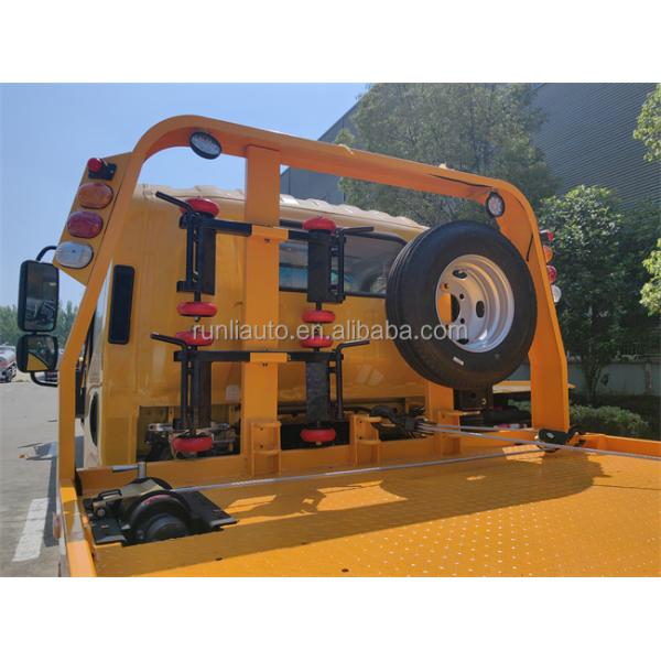 Good quality hot sale Japan Rhd 0 Degree Flatbed Wrecker Towing Truck