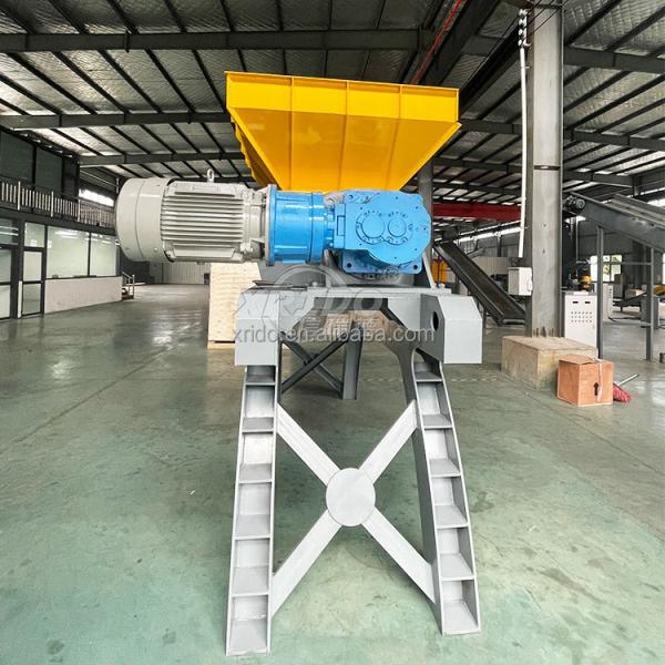 High Efficiency Metal Crusher Machine Recycling Crushing Machines Used Clothes Recycling Textile Shredder Machine