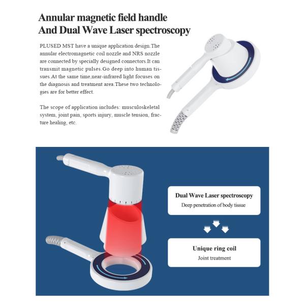 Laser Magnetic Therapy Machine 110V 220V Reduce Muscle Soreness / Swelling