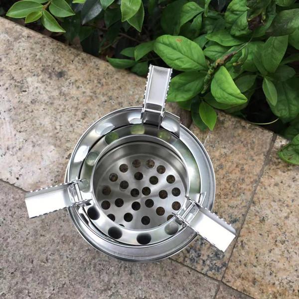 Ash Free Smokeless Fire Stove 3 Inch , Stainless Steel Smokeless Outdoor Stove