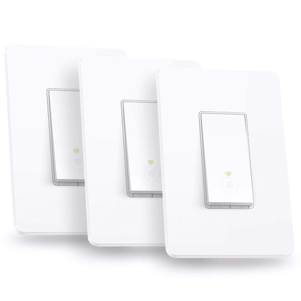 V Series America 2 Gang Elegant Double Pole Wall Switches PC Material 250V Max Voltage 16A Max Current for Home & Hotel Use