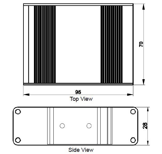 Industrial 1-puerto 802.3at PoE + a 4-puerto 802.3af / en el extensor Gigabit PoE