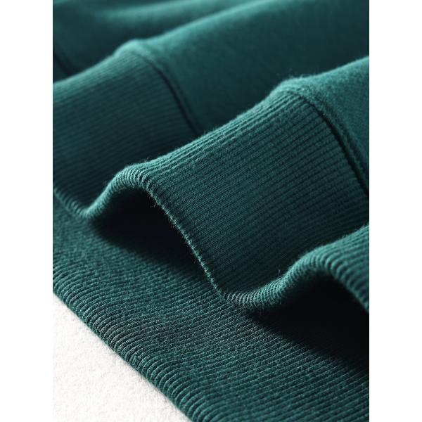 На заказ длинные рукава цветная одежда органическая вышивка мужской пуловер с круглым шеей