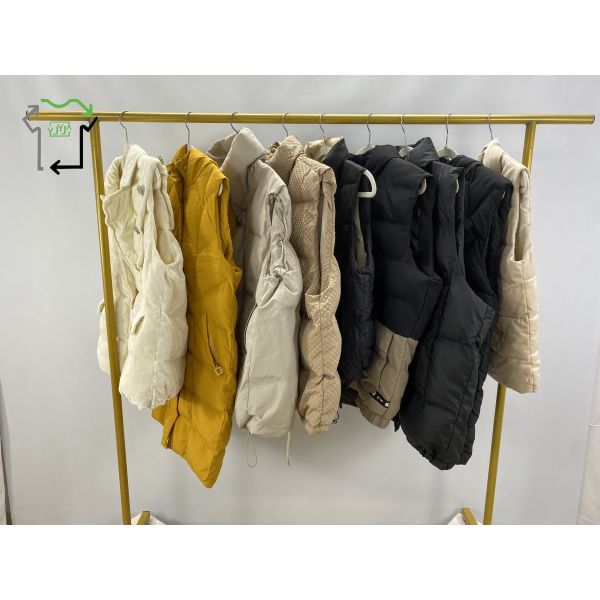 Second Hand Ladies Clothes Grade A Outdoor Warm Autumn Winter Old Clothes Slim Fit