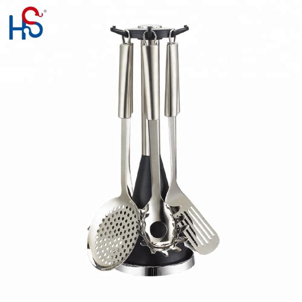 Stainless Steel Utensils Set for Kitchen Cooking OEM Logo Metal Accessories Tools