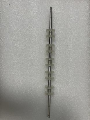 01750220000 ATM Machine Parts Wincor Nixdorf parts ATM C4060 RM3 Silicone rollers shaft 247MM, 