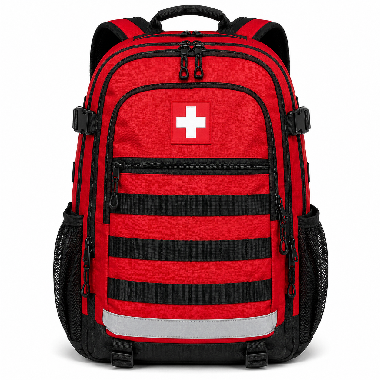 Professional First Aid Backpack with Multi-Compartment Medical Storage,