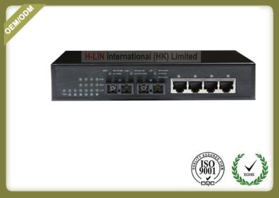 RJ45 Ethernet Port Fiber Optic Media Converter 10/100/1000M Unmanaged Ethernet Switch